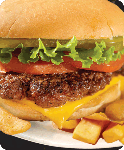 Donutz on a Stick Ice Cream and Grill Burger and Fries