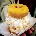 Donut sundae at donutz on a stick